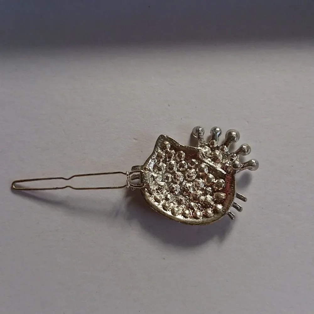 Hello kitty rhinestones hair clip